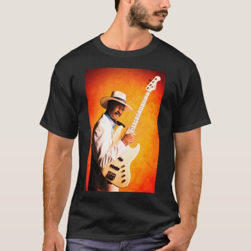 Larry Graham Grandfather of Slap Bass Deluxe T_Shirt