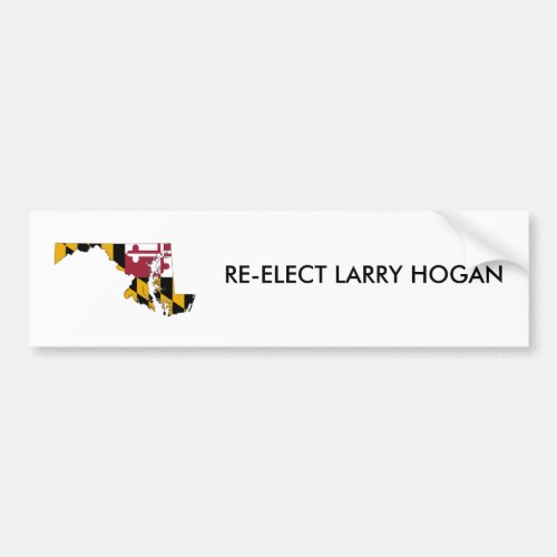 Larry Hogan For Maryland Governor Bumber Sticker