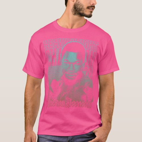 Larry Holmes Distressed Gradient 2 T_Shirt