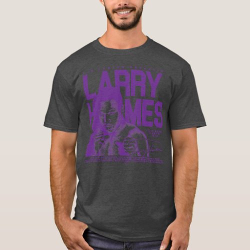 Larry Holmes Purple 1 T_Shirt