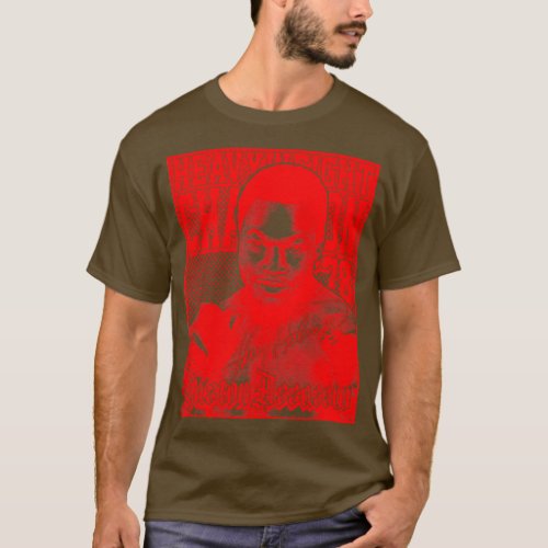 Larry Holmes Red T_Shirt