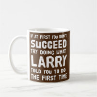 Larry Personalized Name Birthday Gift Funny