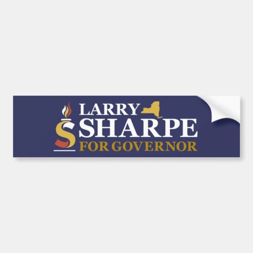 Larry Sharpe for Governor _ Bumper Sticker
