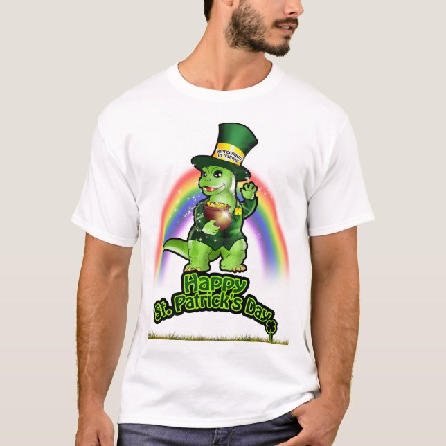 Larry the Leprechaun in Training T-Shirt (Front)