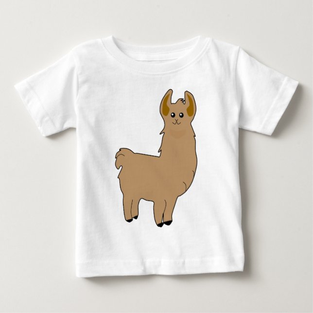 Larry the Llama Baby T-Shirt (Front)