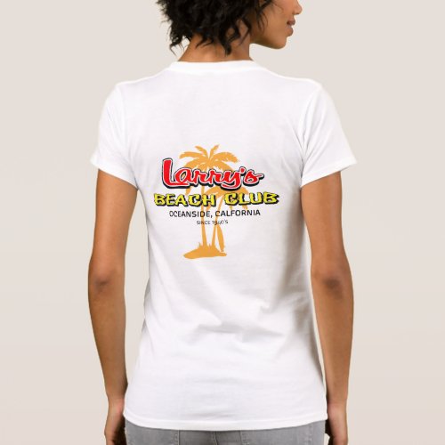 Larrys Beach Club Classic Womens T_Shirt