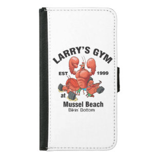 Larry's Gym At Mussel Beach Samsung Galaxy S5 Wallet Case