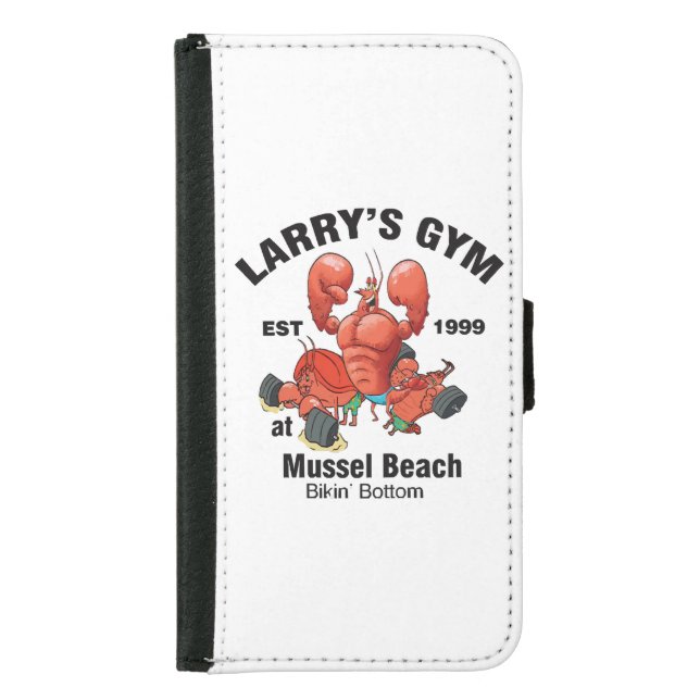 Larry's Gym At Mussel Beach Samsung Galaxy Wallet Case (Front)