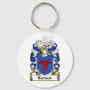 Larsen Family Crest Keychain