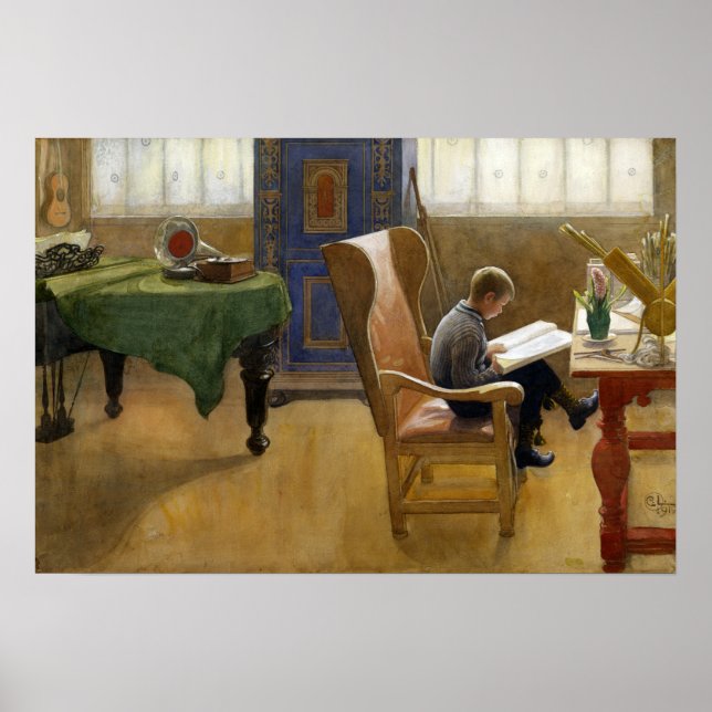 Larsson - Esbjorn At The Study Corner Poster (Front)