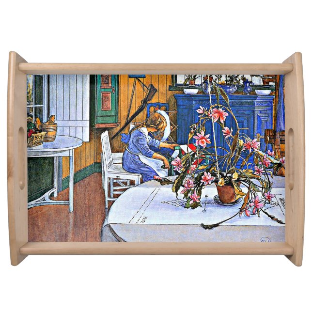 Larsson: Interior with a Cactus Serving Tray (Front)