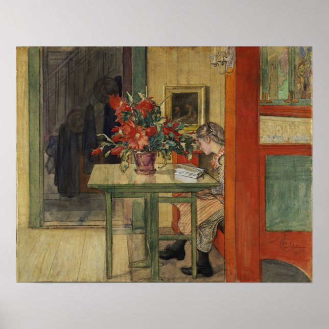 Larsson - Lisbeth Reading Poster (Front)