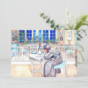 Larsson - On the Eve of the Trip to England Card