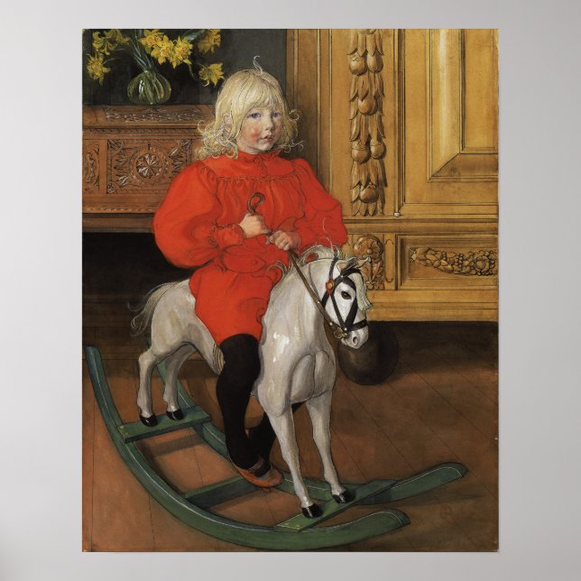 Larsson - Portrait Of Casimir Laurin Poster (Front)