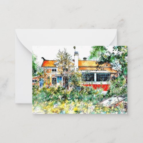 Larsson _ The Cottage Note Card