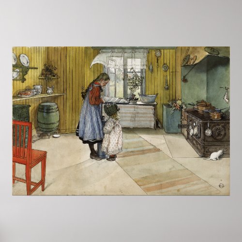 Larsson _ The Kitchen From A Home Poster