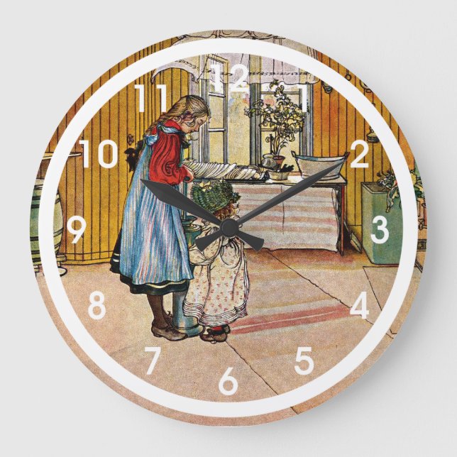 Larsson - The Kitchen Large Clock (Front)