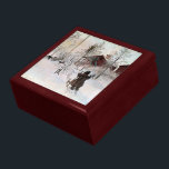 Larsson: The Yard and Wash-House artwork Keepsake Box<br><div class="desc">Larsson: The Yard and Wash-House artwork jewelry box.  Art Nouveau painting by Carl Larsson,  1895. MY ORIGINAL ARTWORK at zazzle.com/virginia5050,  INTERNATIONAL GIFTS at zazzle.com/InternationalGifts,  Birthday Gift Store at zazzle.com/BirthdayGiftStore,  Florida Gift Store at zazzle.com/FloridaGiftStore,  and Retirement Gift Store at www.zazzle.com/RetirementGiftStore</div>