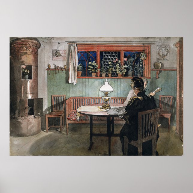 Larsson - When Children Have Gone To Bed Poster (Front)