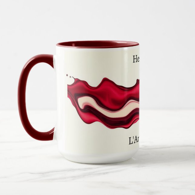 L'Art de France Aesthetic French Mug (Left)