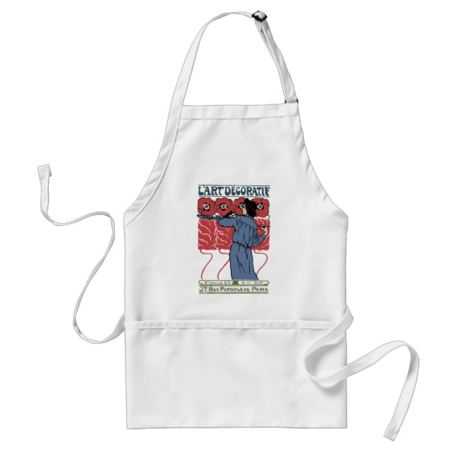 L'Art Decoratif Adult Apron (Front)