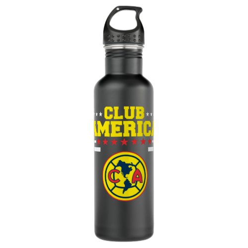 Las Aguilas De Club America _ Mexican Soccer Team  Stainless Steel Water Bottle