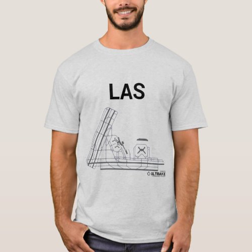 LAS Airport Layout T_Shirt