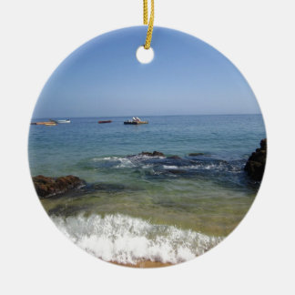 Las Caletas beach at Puerto Vallarta, Mexico Ceramic Ornament