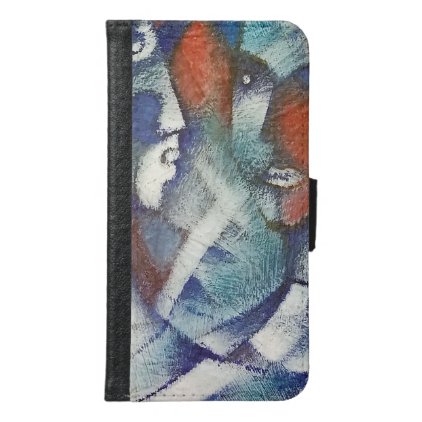 Las Caras Wallet Phone Case For Samsung Galaxy S6