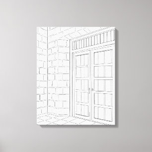 Las Casas Bataan Philippines Coloring Canvas Print