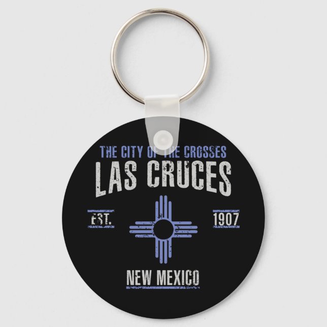 Las Cruces Keychain (Front)