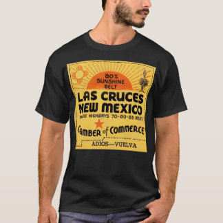 Las Cruces New Mexico Vintage Tourist Souvenir T-Shirt