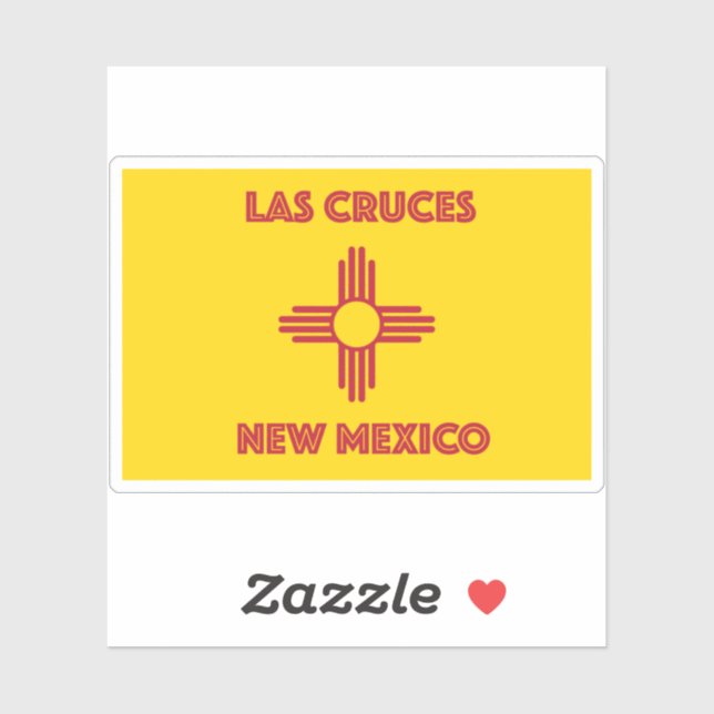 Las Cruces NM Sticker (Sheet)