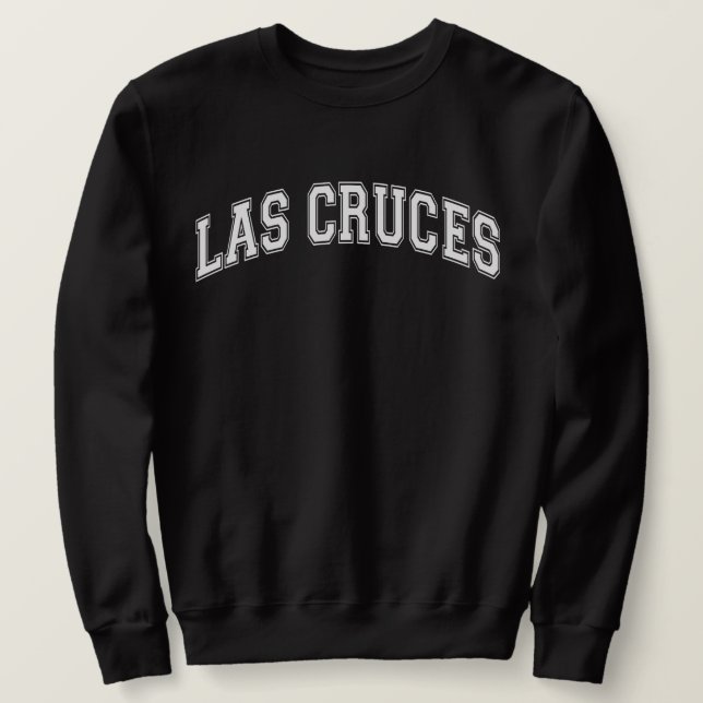 LAS CRUCES University-Style America College Sweatshirt (Design Front)