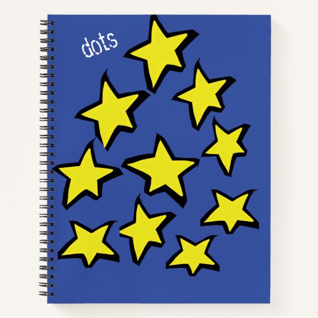 las estrellas apron notebook (Front)