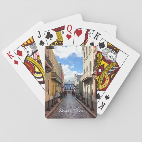 Las Fortaleza _ Old San Juan Puerto Rico Playing Cards
