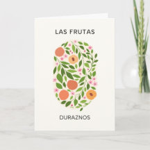 Las Frutas: Duraznos - Peach Market