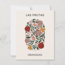 Las Frutas: Granadas - Pomegranate Market
