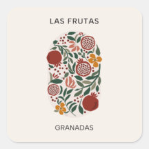 Las Frutas: Granadas - Pomegranate Market