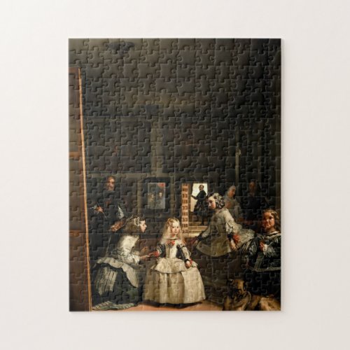 Las Meninas 1656 by Diego Velazquez Jigsaw Puzzle