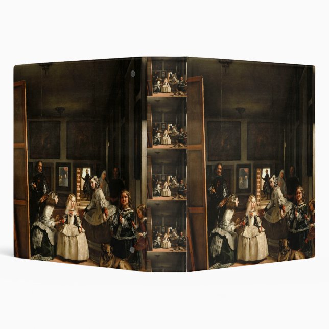 Las Meninas 3 Ring Binder (Background)