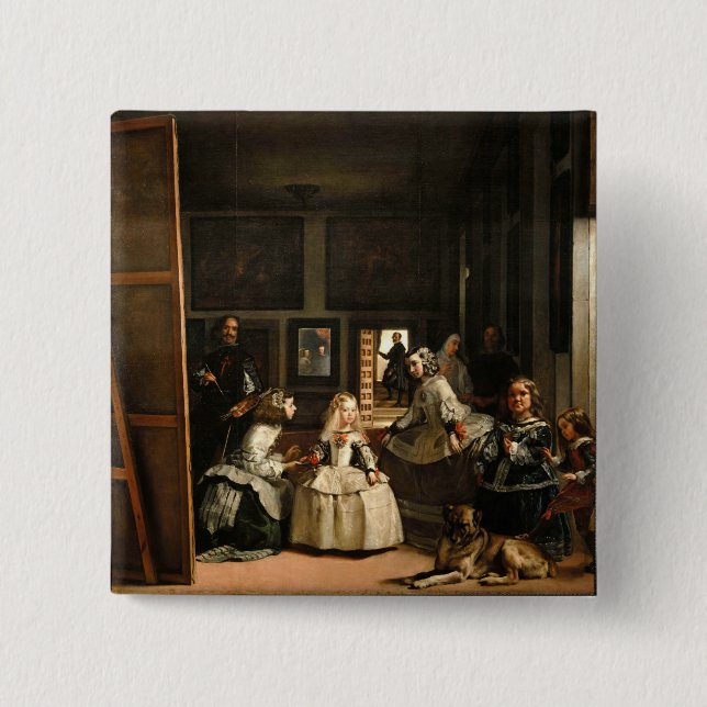 Las Meninas Button (Front)