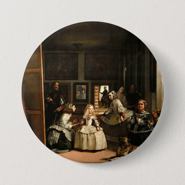 Las Meninas Button (Front)