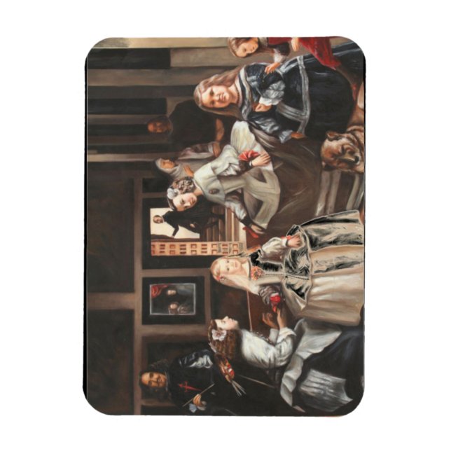 Las Meninas by Diego Velázquez Magnet (Vertical)