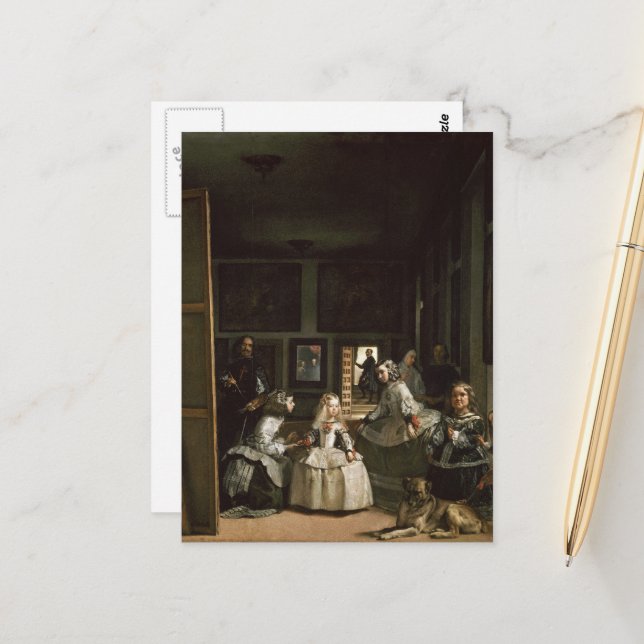 Las Meninas by Diego Velazquez Postcard | Zazzle