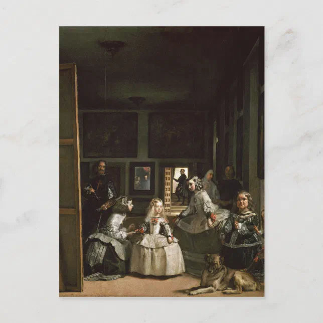 Las Meninas by Diego Velazquez Postcard | Zazzle