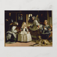 Las Meninas detail of the lower half depicting