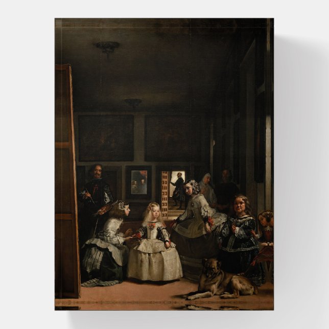 Las Meninas-Diego Velázquez Paperweight (Vertical)