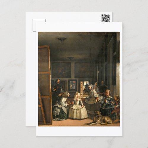 Las Meninas  Diego Velázquez  Postcard