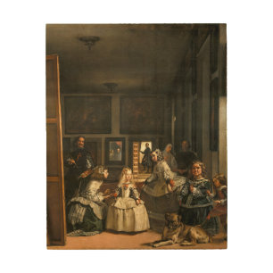 Las Meninas Diego Velázquez Wood Wall Art